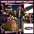 thumbnail image 1 of LED Dog Collar, Light Up Dog Collar Adjustable USB Rechargeable Super Bright Safety Light Glowing Collars for Dogs, 1 of 7