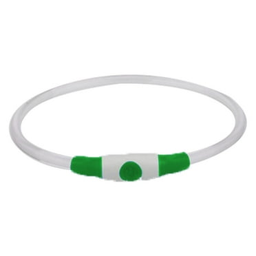 LED Dog Collar, USB Rechargeable, Illuminated Pet Dog Collar, Night Safety