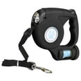 thumbnail image 1 of LED Dog Leash with Waste Bag Dispenser Reflective and Retractable Design for Night Walks Durable ABS Material for Outdoor Use, 1 of 4