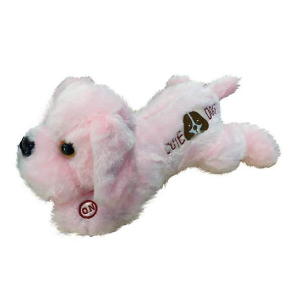 LED Dog Toy, Light Up Dog Plush, Cute Luminous Puppy Doll Soft Stuffed Animal Night Light Pillow, Big 30cm Soft Plush Toy for Kids Toddlers Boys Girls Bedtime Comfort Gift