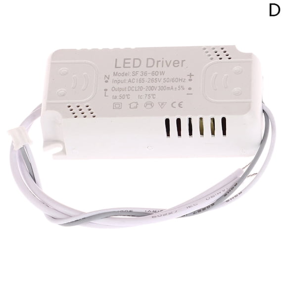 LED Driver 300mA Board 8-24W 20-36W 30-50W 36-60W 50-70W 60-80W LED Power Light