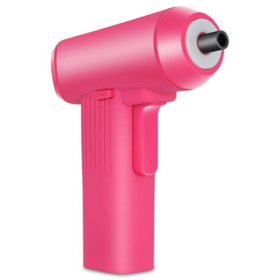 LED Driver Bits Electric Cordless Screwdriver Tool Kits with 32Pcs Driver Bits & Carrying Case Pink