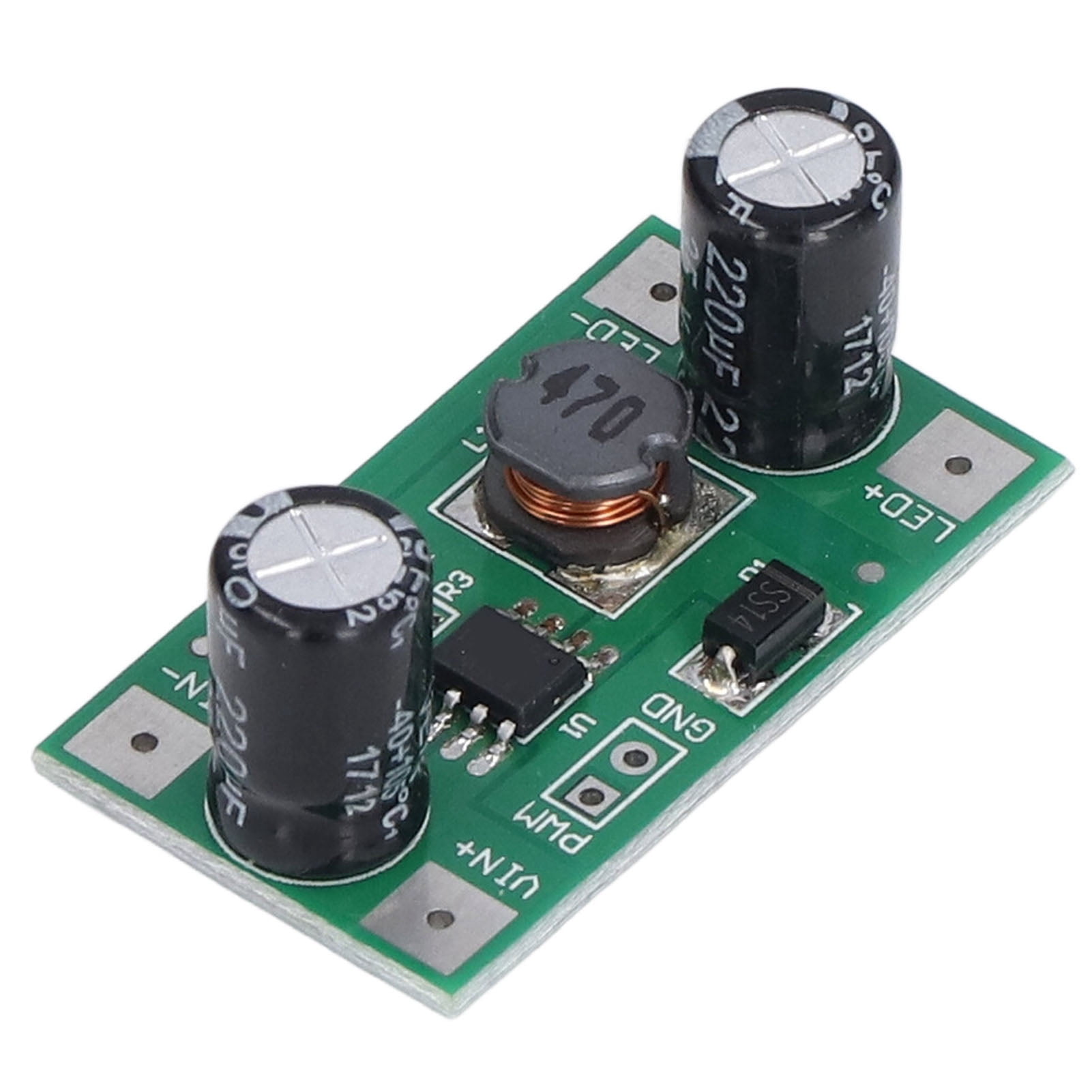 LED Driver Module DC to DC Buck Board 5?35V Input 350mA Output PWM ...