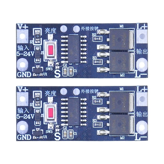 LED Driver Module with Gradually Dimming and Softly Start/Stop Function for Smooth Lighting Customizable Module