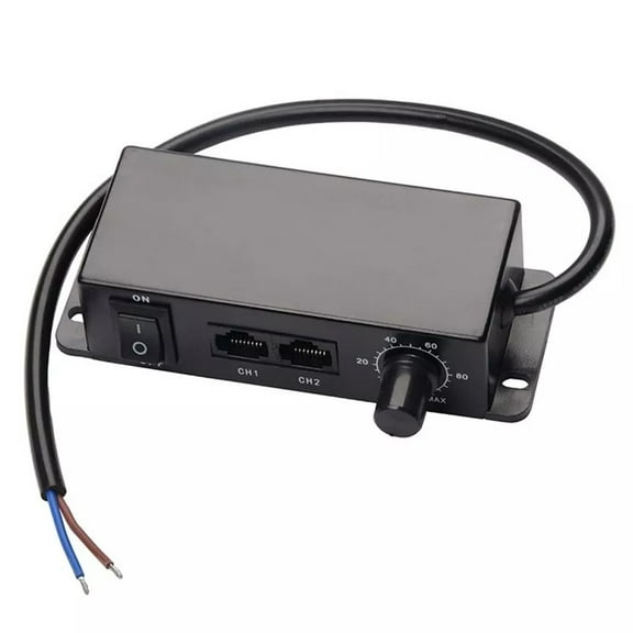 LED Drivers DC 0-10V Dimmer Switch Commercial Lighting 0-10V Dimming Compact Size Easy Wiring Flicker-Free Operation