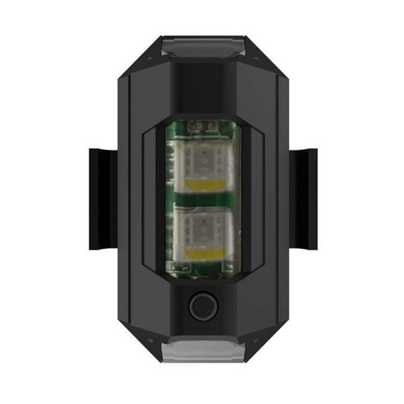 LED Drone Strobe Light 7 Colors High Visibility for Motorcycles Drones Bicycles Helmets Weather-Resistant