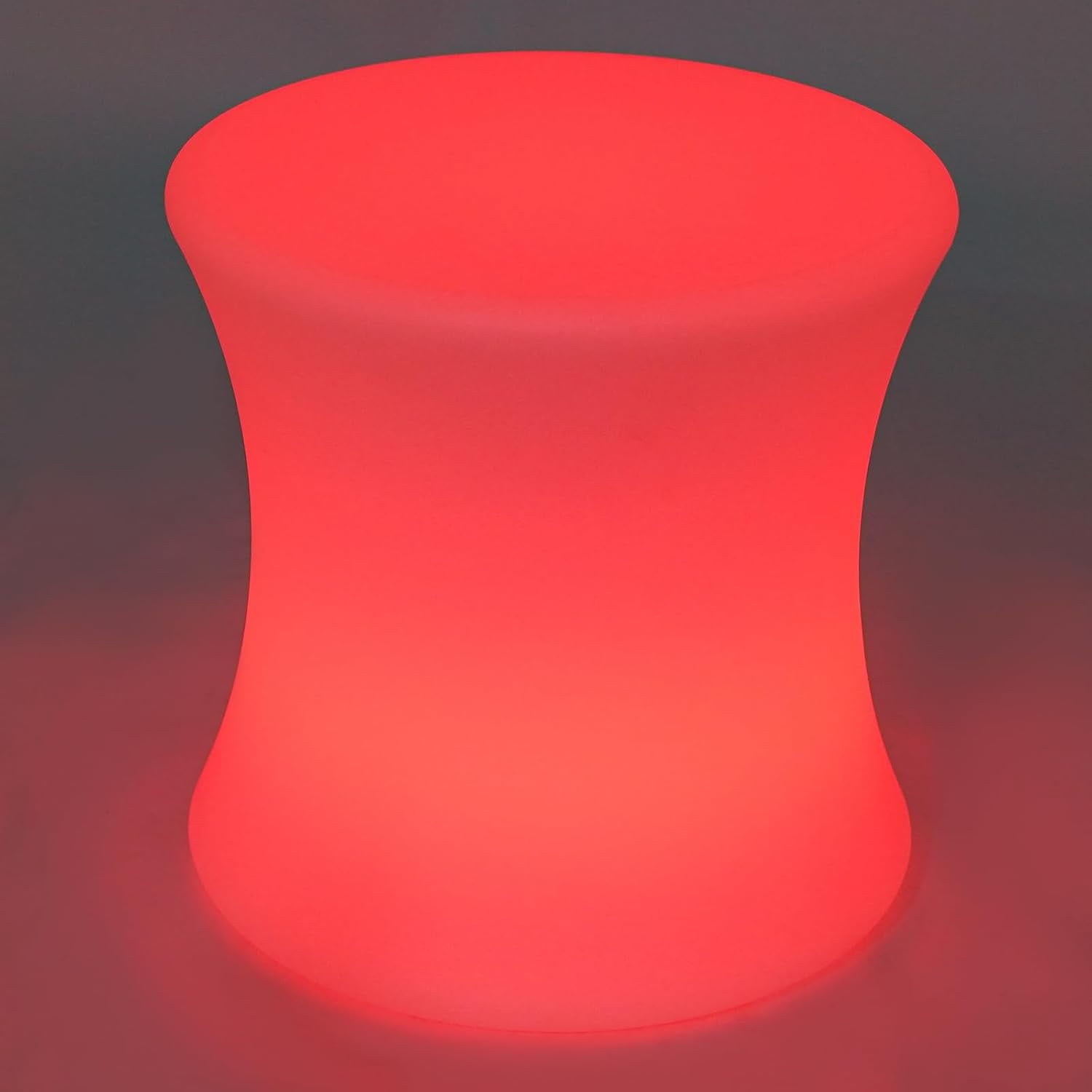 LED Drum-Shaped Chair Light, LED Cube Seat with Remote, Waterproof RGB ...