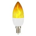 LED Dynamic Flame Effect Fire Light Bulb E27 E14 LED Corn Bulb Creative