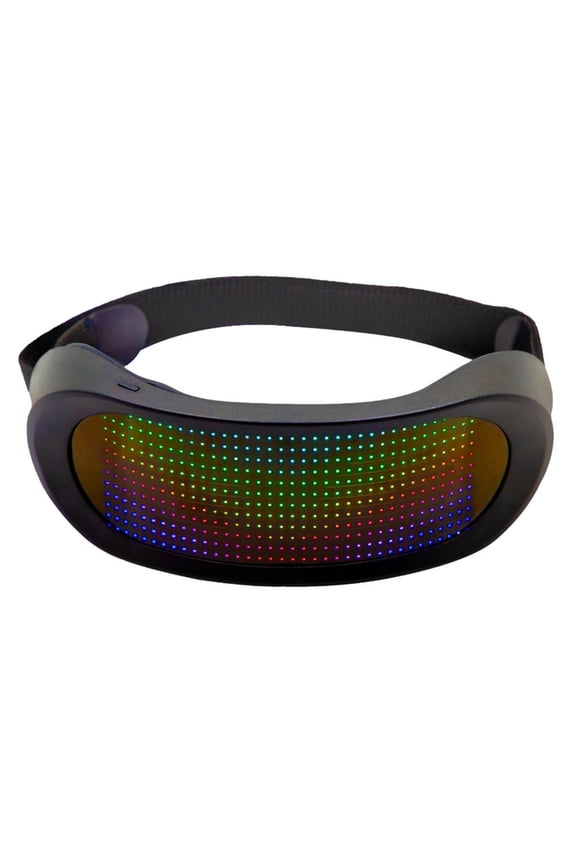 LED Dynamic Glasses Glow Glasses Party Supplies for Kids or Adults Glowing Glasses Support Multi-language Text Editing