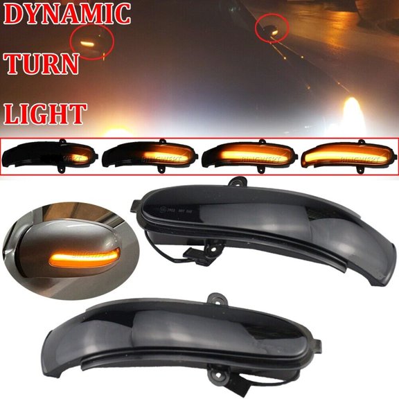 LED Dynamic Side Mirror Light For Mercedes Benz E G Class W211 S211 W463 2002-07