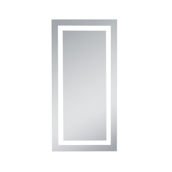 LED Electric Mirror Rectangle W20"H40" Dimmable 5000K