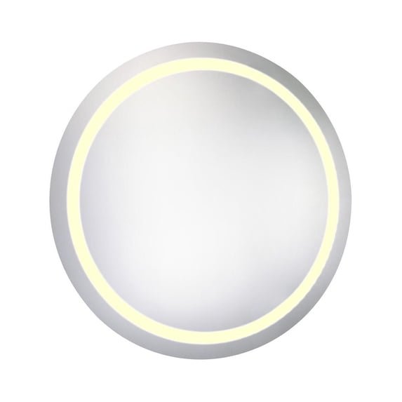 LED Electric Mirror Round D36 Dimmable 3000K