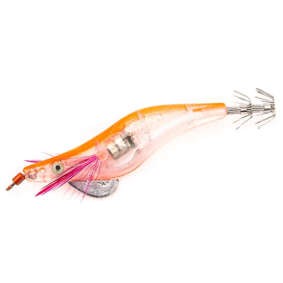 LED Electronic Luminous Shrimp Squid Night Fishing Squid Jigs Lure Bass Bait with Hook Topwater Crankbaits Fish Tackle Wobbler