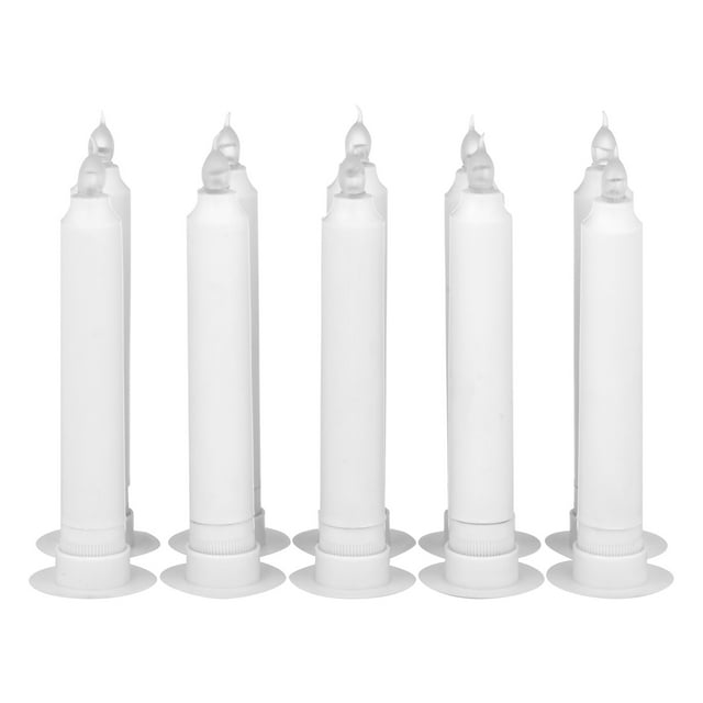 LED Emergency Candles, 10 Pack
