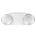 thumbnail image 1 of LED Emergency Light with 200LM High Brightness 2 Lamps 120 Minute Battery Backup Power Rotary Light Head for Home Office Business Restaurants Commercial Use, 1 of 6