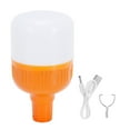 LED Emergency Light Bulb Portable USB Charging Lamp Bulb for Night