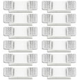 thumbnail image 1 of LED Emergency Lights 12 Pack, Commercial LED Emergency Lights with Battery Backup, Two Adjustable Head LED Emergency Light Fixture for Business, Emergency Exit Light AC 110V/277V, Square, 180 Mins, 1 of 8
