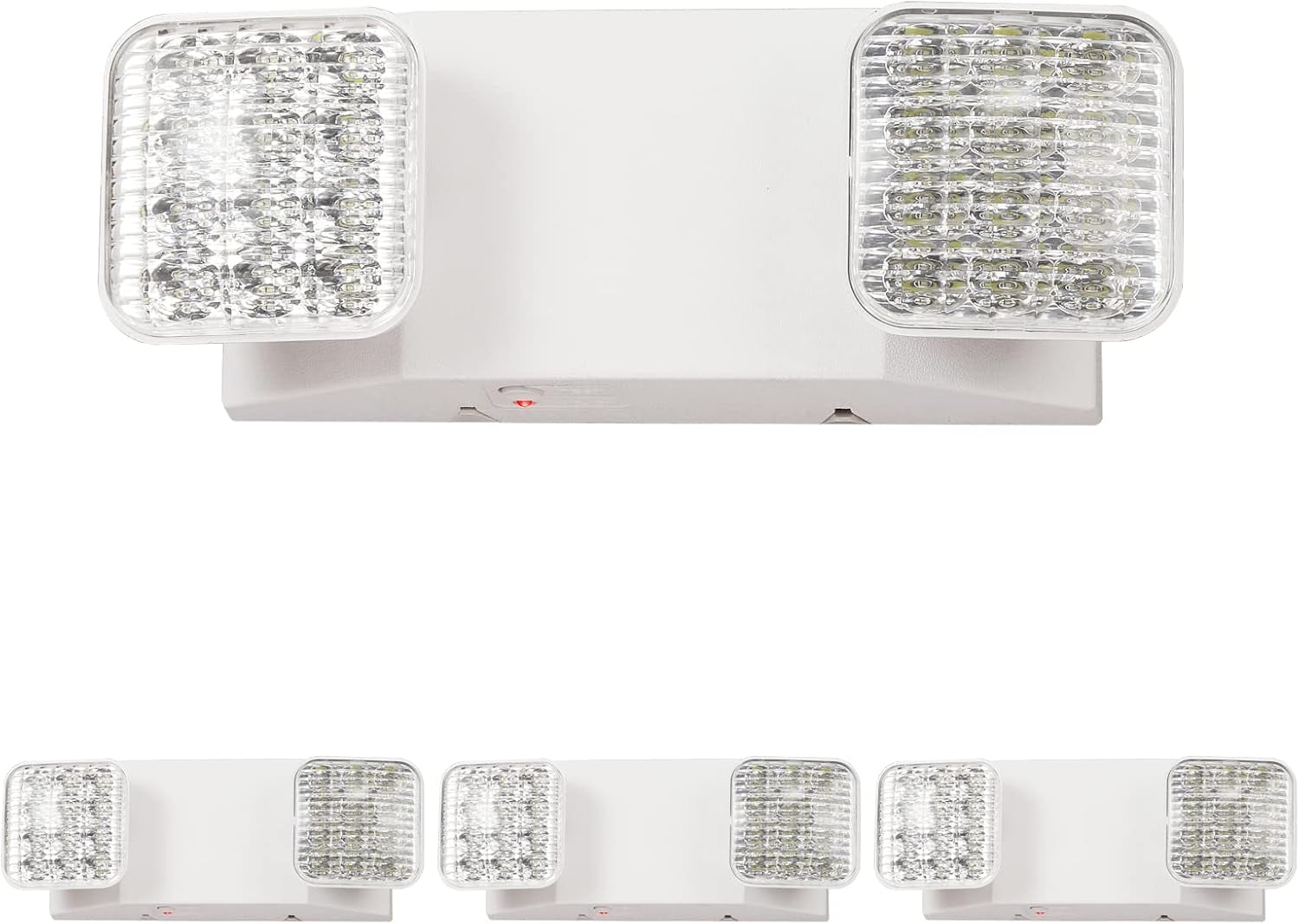 LED Emergency Lights with Battery Backup, Two Head Adjustable