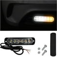 LED Emergey Strobe Lights, 6 LED High Brightness Surface Mount Warning