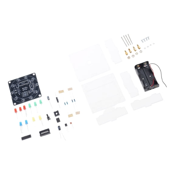 LED Enhanced Circuit Board Featuring Touch For Electronic Games