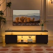TV Stand Entertainment Center, Gaming Center for 50 55 60inch TV, TV Stand with Storage, TV Stands for Gaming Living Room