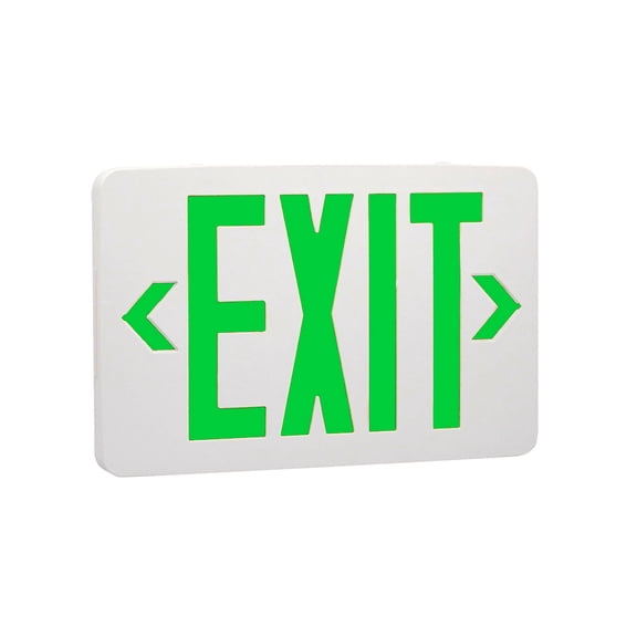 LED Exit Sign Ultra Slim - Green