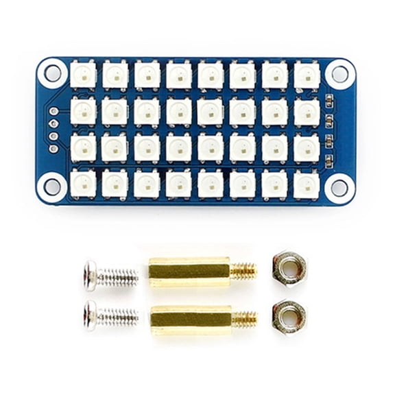LED Extension Board Module LED Expansion Board Programming Lighting LED Control Board for RPi 5/4B/3B+ Development Board
