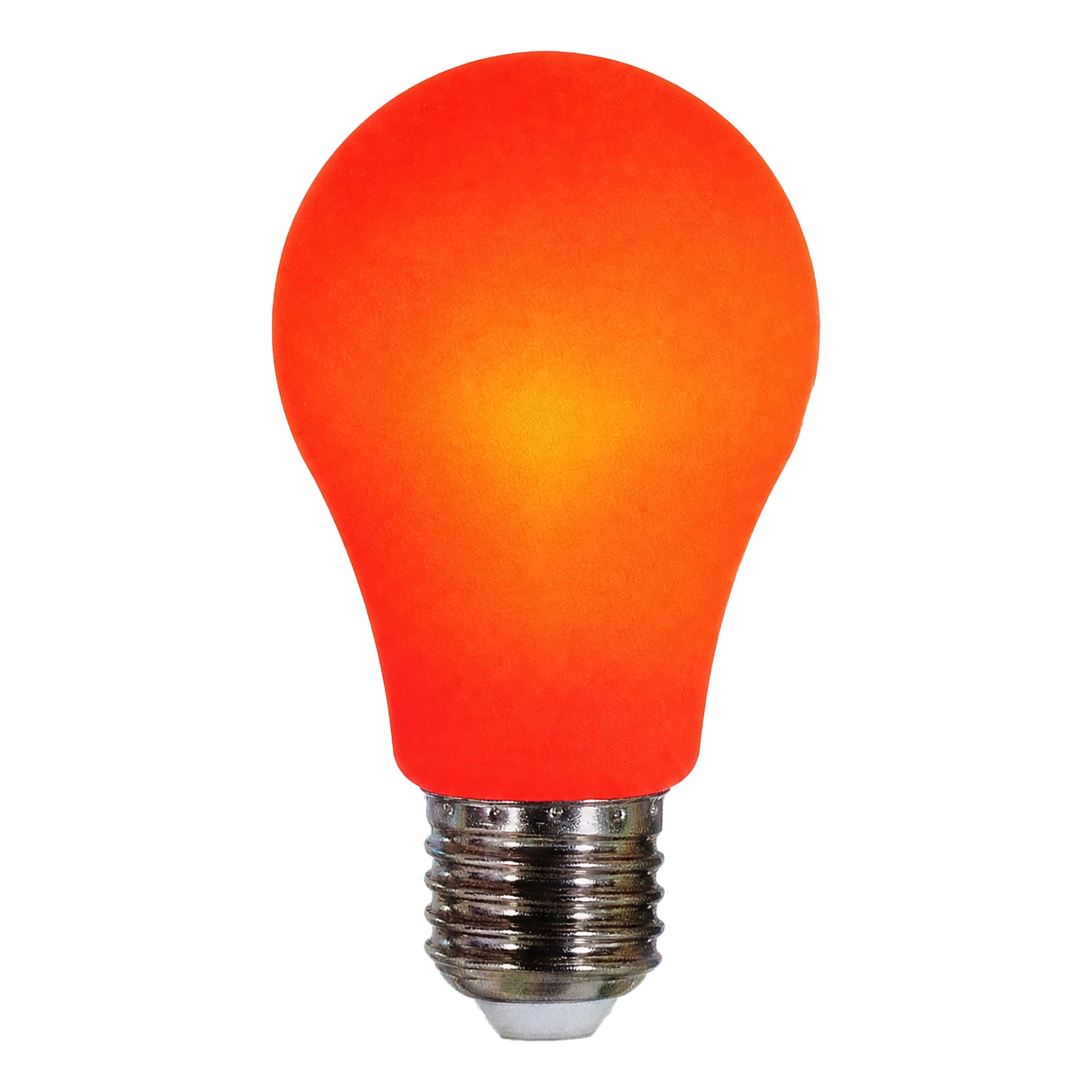 1W Frosted LED Light Bulb, Orange, Halloween by Way To Celebrate
