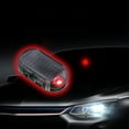 thumbnail image 1 of LED Fake Security Camera with Blinking Red Light, Dummy Surveillance Camera Indoor, Theft Deterrent Decoy, Universal Mount, No Wiring Needed, Home Office Decor, 1 of 7