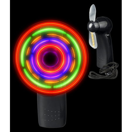 LED Fan - Black