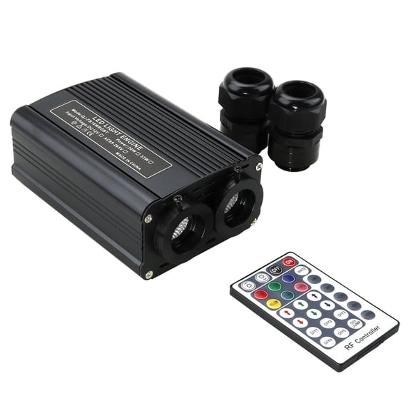 LED Fiber Optic Star Ceiling Light Kit 300pcs*0.75mm*3M &150pcs*1mm*3M With 32W RGBW Double Head Rf Remote Led Light Engine