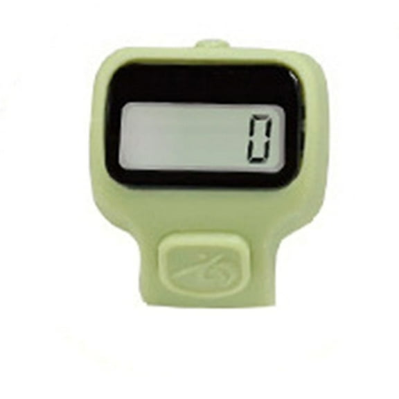LED Finger Counter Ring - Reusable Clicker for Fitness/Teaching - 99999 Max Count with Reset Function