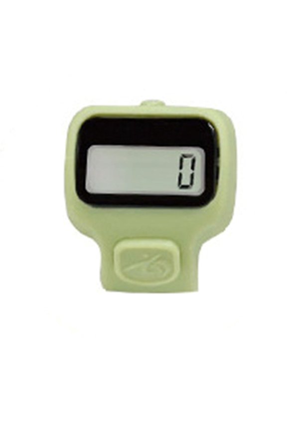 LED Finger Counter Ring - Reusable Clicker for Fitness/Teaching - 99999 Max Count with Reset Function