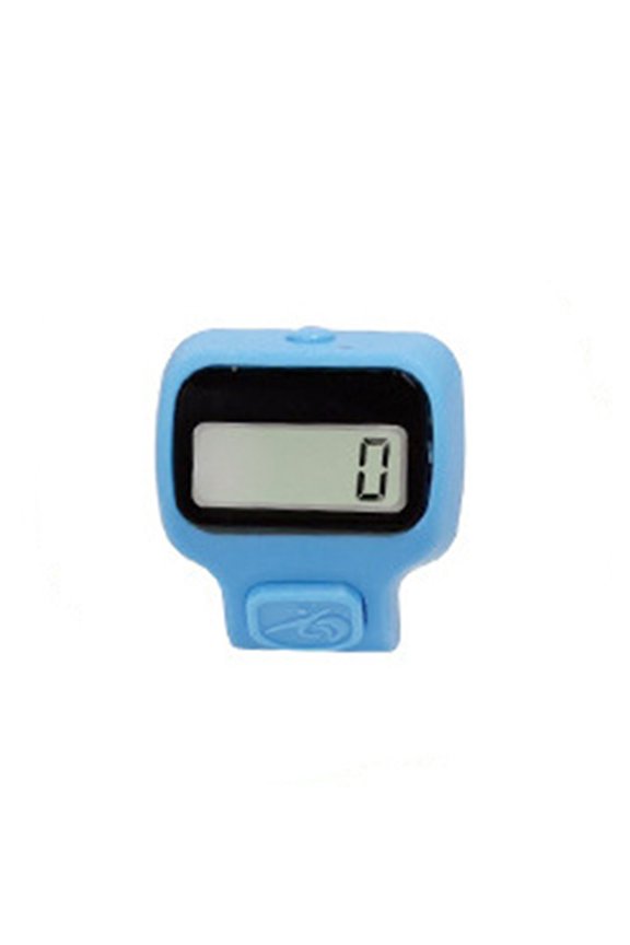 LED Finger Counter Ring - Reusable Clicker for Fitness/Teaching - 99999 Max Count with Reset Function