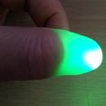 thumbnail image 1 of LED Finger Light Rings, Glow Finger Flashing Rings, 2PCS Light Up Thumb Tip Trick for Kids and Adults, Portable Small Size, Easy to Use, Perfect for Parties and Magic Performances, 1 of 4