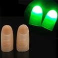 thumbnail image 1 of LED Finger Lights for Kids 2 Pairs Glow Party Favors Concert Dance Accessories Nighttime Fun Toys for Boys Girls Ages 6+, 1 of 5