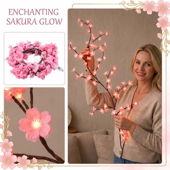 LED Firework String Lights Firecracker Ambient Light Outdoor Festival Garden Decorative Light