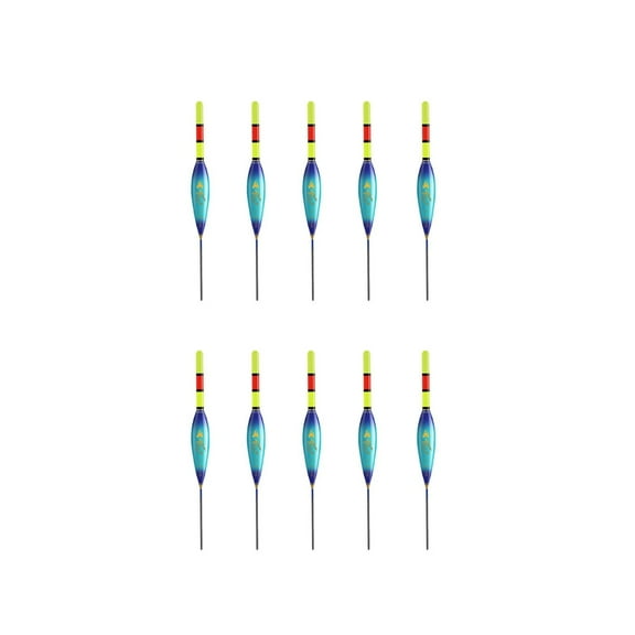 LED Fishing Light Bag with Indicator for Night Fishing Accessories Portable Carrying Includes Battery Charger for Anglers 10PCS