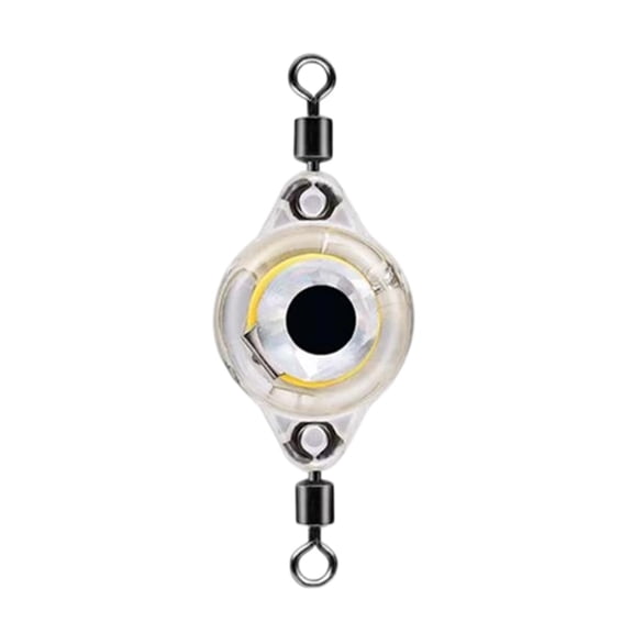 LED Fishing Light Underwater Lure Submersible Bait for Night Fishing, Waterproof Fishing Lamp for Catching Panfish Crappie Catfish, Deep Sea Fishing Flasher Lure Tackle Accessories for Fishermen