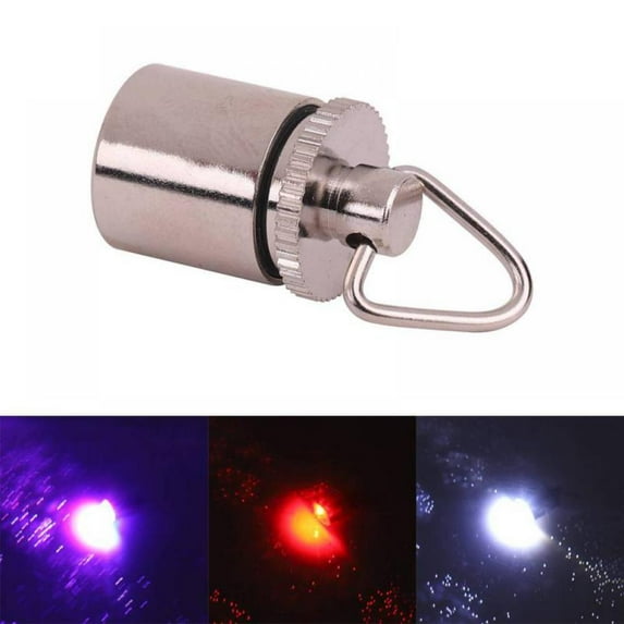 LED Fishing Lure Light Mini Underwater Tackle Fish Lure Light Attracting Fish Lamp