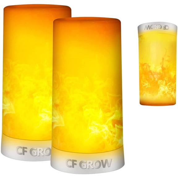 LED Flame Light, Flame lamp Candles Fire Lanterns Outdoor Hanging Lamps,USB Rechargeable Waterproof Dimmable 4 Modes Lantern,Outdoor Flickering Light Bulb with Sensing Effect&Magnetic Base