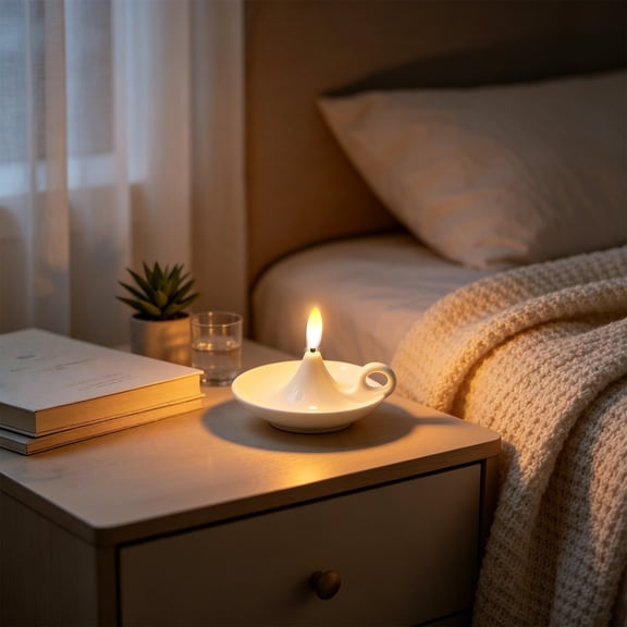 LED Flameless Candle Lamp with on Off Switch, Battery Operated Warm Light Atmosphere Decoration Ornament, Realistic Fake Candle Light for Home Wedding Party Dining Table Bedroom Holiday Decoration