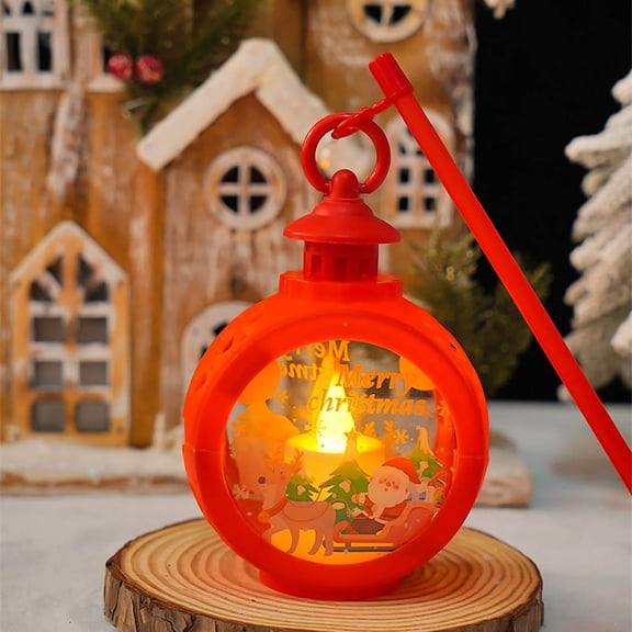 LED Flameless Candle Lantern Battery Operated Candle Light Portable Electronic Luminary for Christmas Tree Decor Indoor Outdoor Party Decorations Patio Pathway Safe Holiday Ambiance Lighting