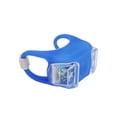 thumbnail image 1 of LED Flash Light for Bike with Twin Eye Design and Flexible Silicone Strap Night Riding Signal Safety Lamp in Blue, 1 of 5
