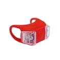 thumbnail image 1 of LED Flash Light for Bike with Twin Eye Design and Flexible Silicone Strap Night Riding Signal Safety Lamp in Red, 1 of 5
