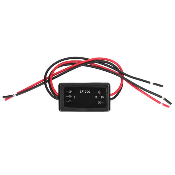 LED Flash Strobe Controller Module, LF-200 Automotive Interior & Exterior Light Flasher, 12V 60W Universal Alternate Left and Right Flash Module for Work Lights, Bar Lights, Dome Lights