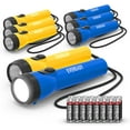 thumbnail image 1 of LED Flashlight Bright Reliable Flashlights for neral Purpose, Great Camping, Car, Emerncy Storm Power Outa Handheld (Batteries Included), 1 of 6