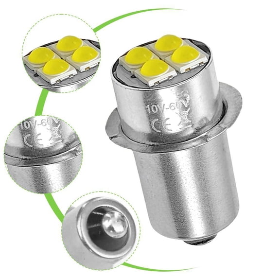 LED Flashlight Bulb 10-60V Wide Voltage Constant Current for Motorcycle, Car, Truck Headlight Replacement