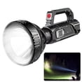 thumbnail image 1 of LED Flashlight Rechargeable, 50000 Lumens Super Bright Flashlights, Big Beam Long-Range Spotlight Flashlight, Waterproof Torch Light for Camping, Fishing, Hunting, Hiking, Patrol, 1 of 8