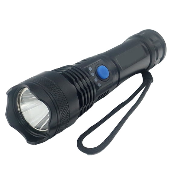 LED Flashlight Rechargeable and USB Cable for Hiking, Dog Walking